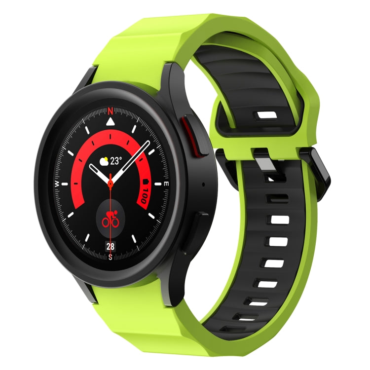 Bracelet de montre en silicone bicolore Wave, For Samsung Galaxy Watch5 Pro