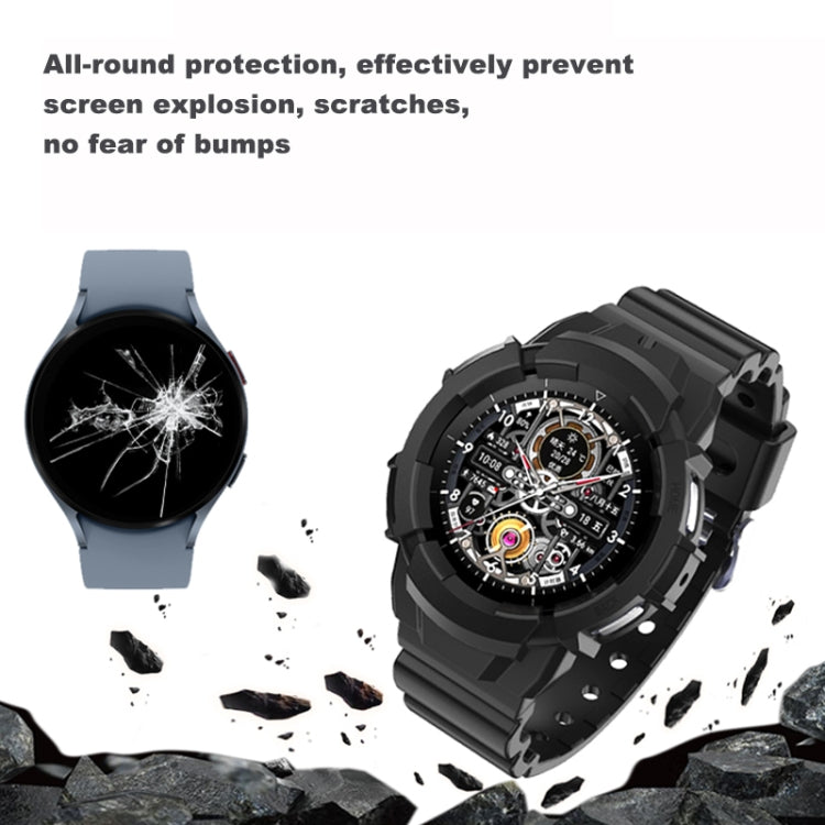 Bracelet de montre en silicone de couleur unie, For Samsung Galaxy Watch5 40mm, For Samsung Galaxy Watch5 44mm