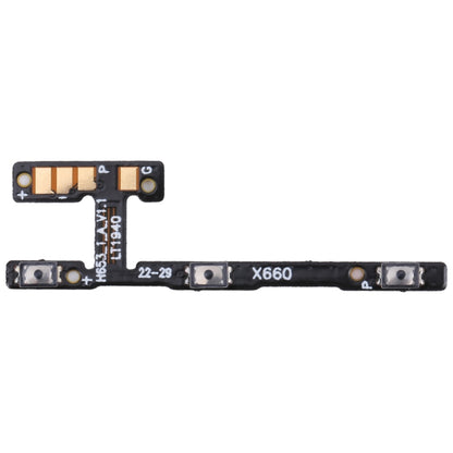 Câble flexible du bouton d'alimentation et du bouton de volume OEM, For Tecno Camon 15 CD7, For Tecno Spark 4 Lite KC8S, For Tecno Camon 12, For Tecno Camon 11/Camon 11 Pro, For Infinix Note 8i X683, For Infinix Hot 10 X682B X682C                      ...