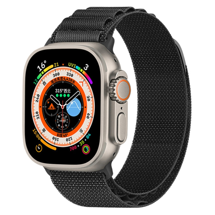 Bracelet de montre en boucle en nylon, For Apple Watch Ultra 49mm / Series 8&7 45mm, For Apple Watch Series 8&7 41mm / SE 2&6&SE&5&4 40mm