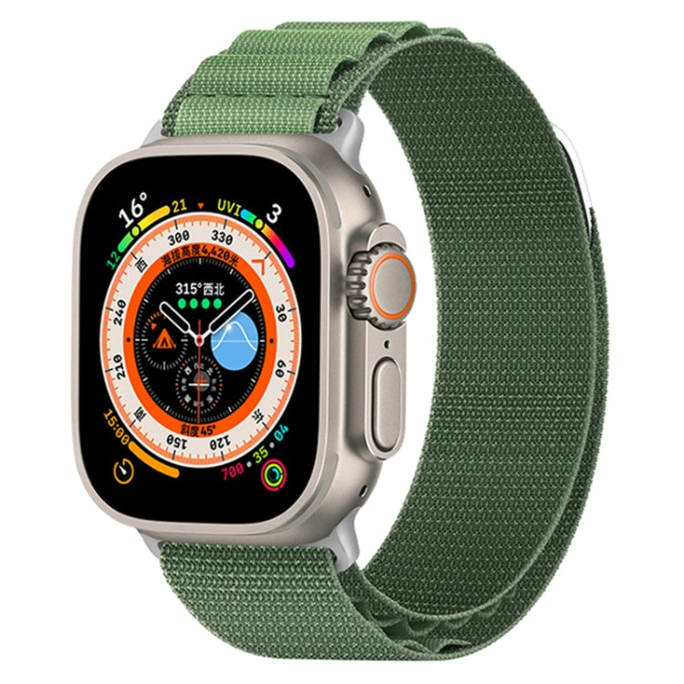 Bracelet de montre en boucle en nylon, For Apple Watch Ultra 49mm / Series 8&7 45mm, For Apple Watch Series 8&7 41mm / SE 2&6&SE&5&4 40mm