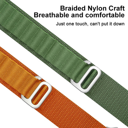 Bracelet de montre en boucle en nylon, For Apple Watch Ultra 49mm / Series 8&7 45mm, For Apple Watch Series 8&7 41mm / SE 2&6&SE&5&4 40mm