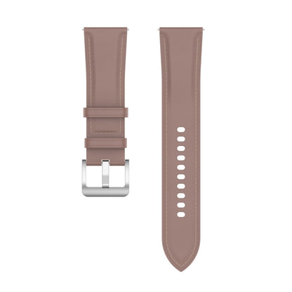 Bracelet de montre en cuir véritable de 22 mm, For Huawei Watch Buds/Xiaomi Watch S2