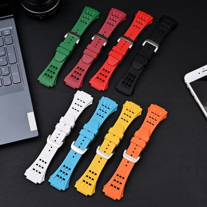 Boîtier de bracelet de montre transparent en caoutchouc fluoré, For Apple Watch Series 8&7 45mm, For Apple Watch Series 8&7 45mm/SE 2&6&SE&5&4 44mm
