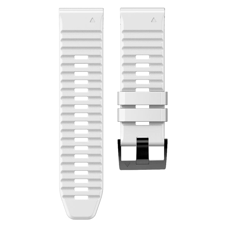 Bracelet de montre en silicone bicolore, For Garmin Fenix 7X / 6X / 5X 26mm