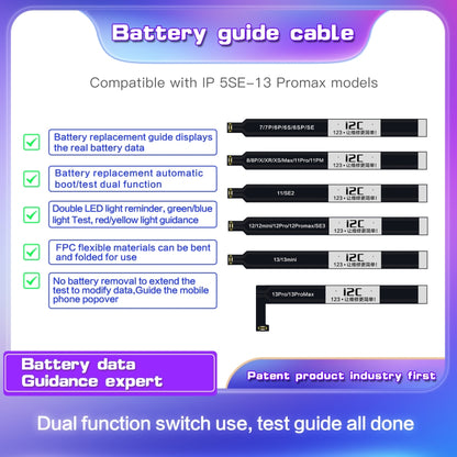 Câble flexible de test de sangle de démarrage de batterie i2C