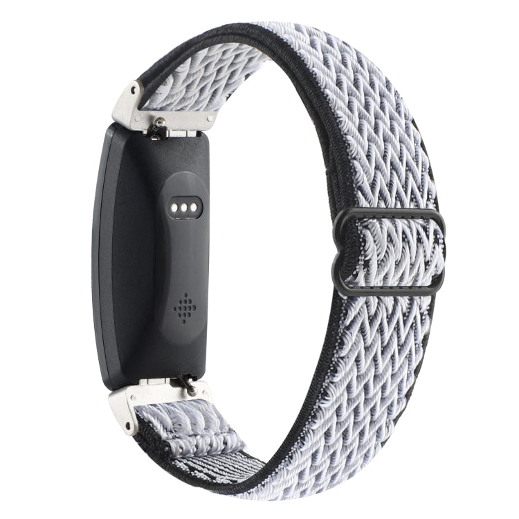 Bracelet de montre en nylon tressé à boucle ondulée, For Fitbit Inspire 2, For Fitbit Inspire, For Fitbit Charge 5