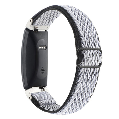 Bracelet de montre en nylon tressé à boucle ondulée, For Fitbit Inspire 2, For Fitbit Inspire, For Fitbit Charge 5