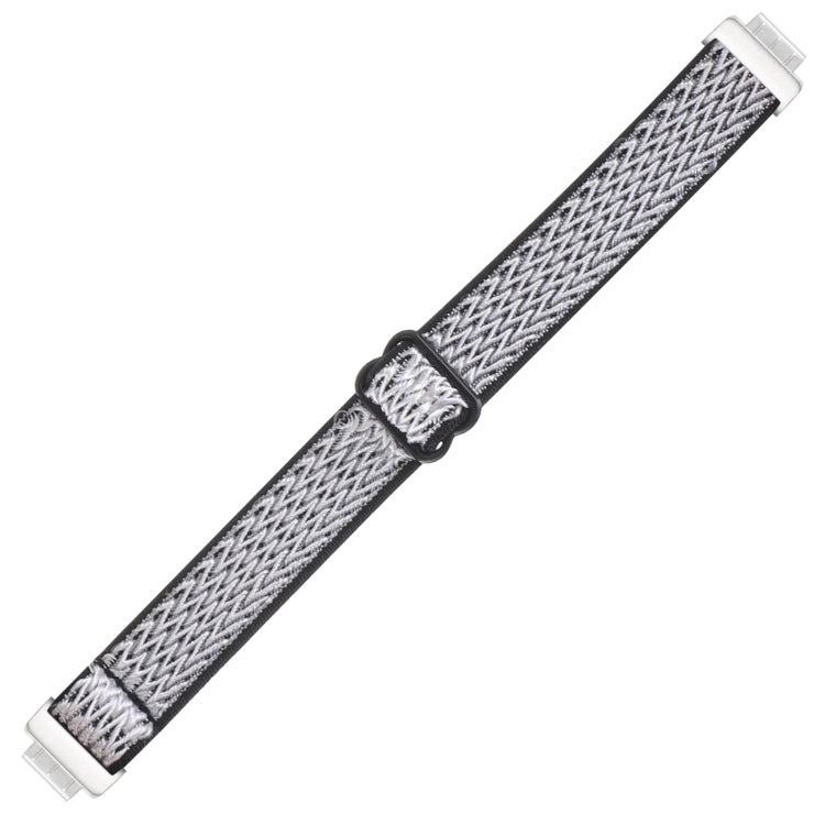 Bracelet de montre en nylon tressé à boucle ondulée, For Fitbit Inspire 2, For Fitbit Inspire, For Fitbit Charge 5