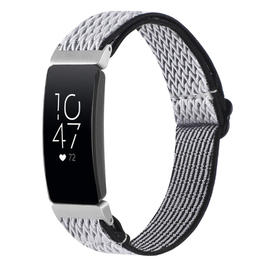 Bracelet de montre en nylon tressé à boucle ondulée, For Fitbit Inspire 2, For Fitbit Inspire, For Fitbit Charge 5