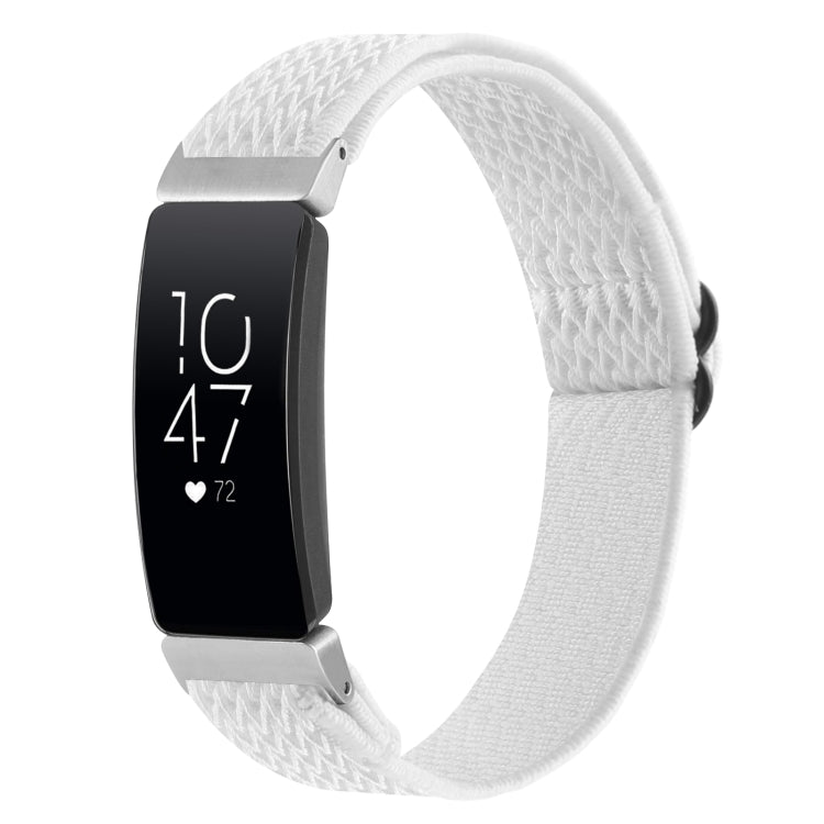 Bracelet de montre en nylon tressé à boucle ondulée, For Fitbit Inspire 2, For Fitbit Inspire, For Fitbit Charge 5