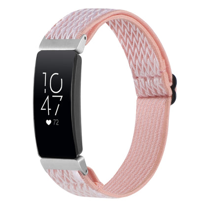Bracelet de montre en nylon tressé à boucle ondulée, For Fitbit Inspire 2, For Fitbit Inspire, For Fitbit Charge 5
