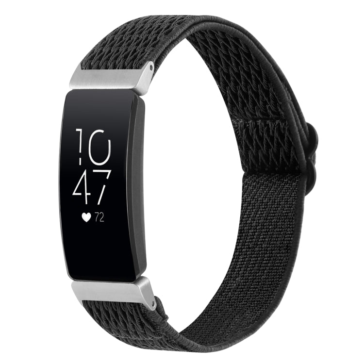 Bracelet de montre en nylon tressé à boucle ondulée, For Fitbit Inspire 2, For Fitbit Inspire, For Fitbit Charge 5