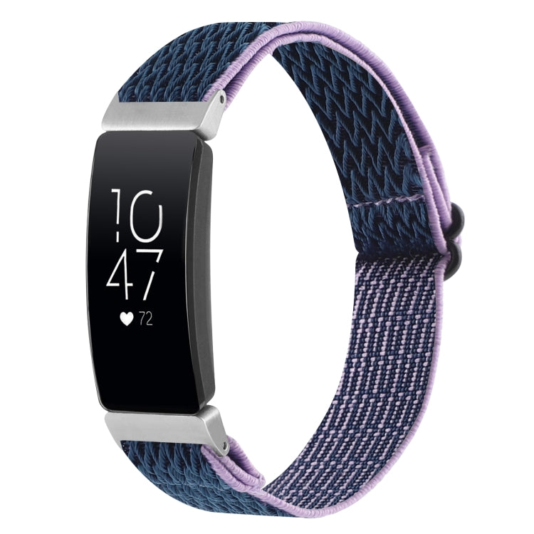 Bracelet de montre en nylon tressé à boucle ondulée, For Fitbit Inspire 2, For Fitbit Inspire, For Fitbit Charge 5