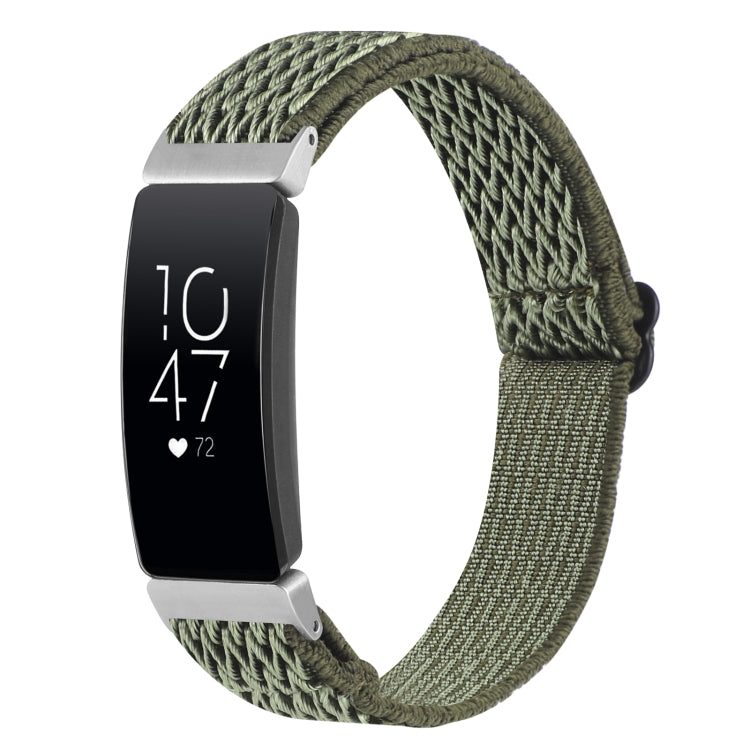 Bracelet de montre en nylon tressé à boucle ondulée, For Fitbit Inspire 2, For Fitbit Inspire, For Fitbit Charge 5