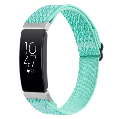 Bracelet de montre en nylon tressé à boucle ondulée, For Fitbit Inspire 2, For Fitbit Inspire, For Fitbit Charge 5
