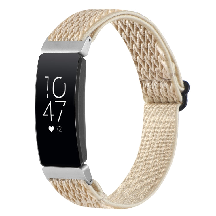 Bracelet de montre en nylon tressé à boucle ondulée, For Fitbit Inspire 2, For Fitbit Inspire, For Fitbit Charge 5