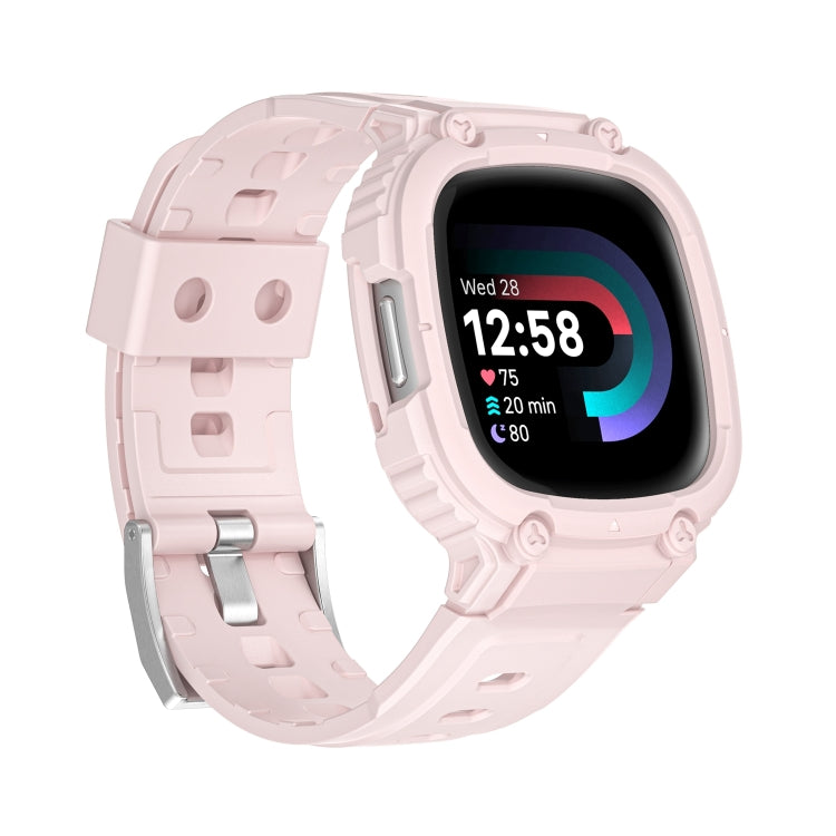 Bracelet de montre en TPU intégré Armor, For Fitbit Versa 4 / 3 / Sense 2 / Sense 1