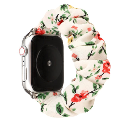 Bracelet en tissu + anneau de cheveux en acier inoxydable, For Apple Watch Series 8&7 41mm / SE 2&6&SE&5&4 40mm / 3&2&1 38mm, For Apple Watch Ultra 49mm / Series 8&7 45mm / SE 2&6&SE&5&4 44mm / 3&2&1 42mm                                                ...