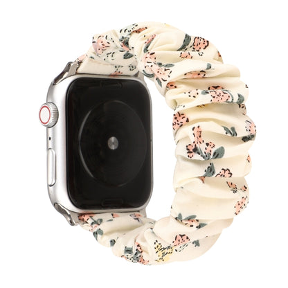 Bracelet en tissu + anneau de cheveux en acier inoxydable, For Apple Watch Series 8&7 41mm / SE 2&6&SE&5&4 40mm / 3&2&1 38mm, For Apple Watch Ultra 49mm / Series 8&7 45mm / SE 2&6&SE&5&4 44mm / 3&2&1 42mm                                                ...