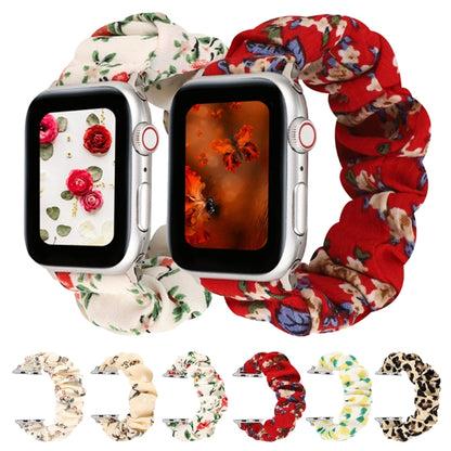 Bracelet en tissu + anneau de cheveux en acier inoxydable, For Apple Watch Series 8&7 41mm / SE 2&6&SE&5&4 40mm / 3&2&1 38mm, For Apple Watch Ultra 49mm / Series 8&7 45mm / SE 2&6&SE&5&4 44mm / 3&2&1 42mm                                                ...