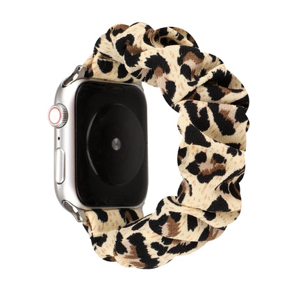 Bracelet en tissu + anneau de cheveux en acier inoxydable, For Apple Watch Series 8&7 41mm / SE 2&6&SE&5&4 40mm / 3&2&1 38mm, For Apple Watch Ultra 49mm / Series 8&7 45mm / SE 2&6&SE&5&4 44mm / 3&2&1 42mm                                                ...