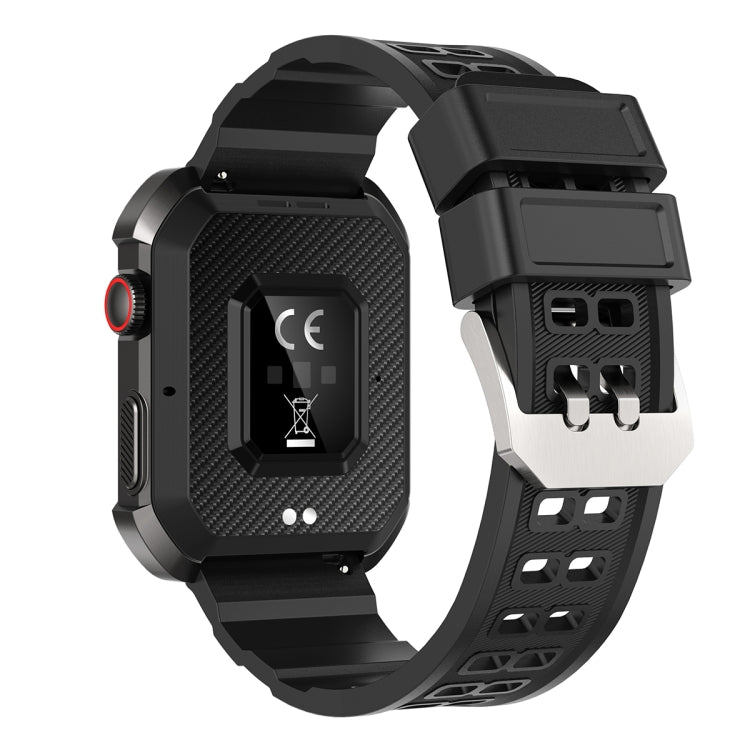 Rogbid Tank S2 Montre intelligente à écran IPS de 1,83 pouces, prend en charge les appels Bluetooth / la pression artérielle / la surveillance du sommeil, S2 (Black)