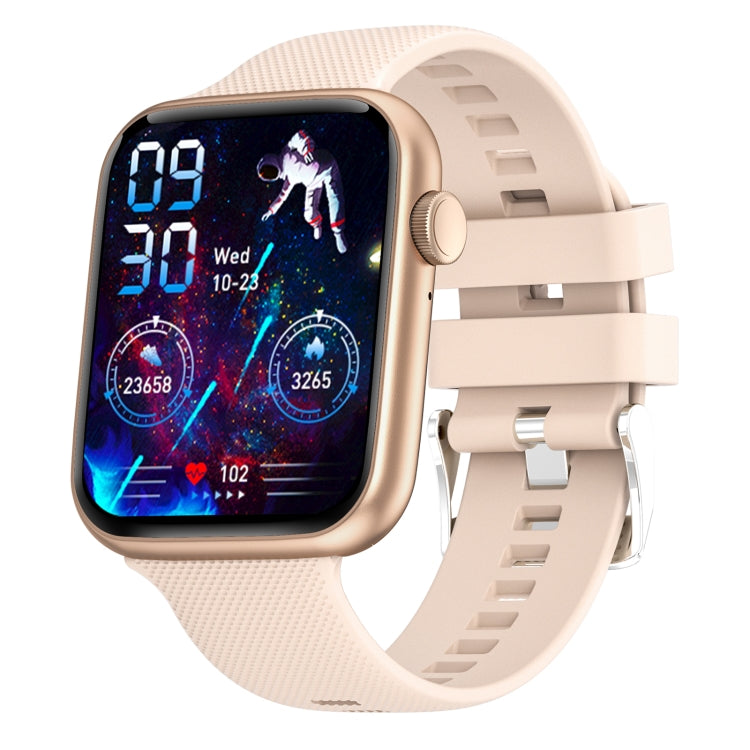 HT15 1,85 pouces bande de silicone IP67 montre intelligente étanche, prise en charge des appels Bluetooth / surveillance du sommeil