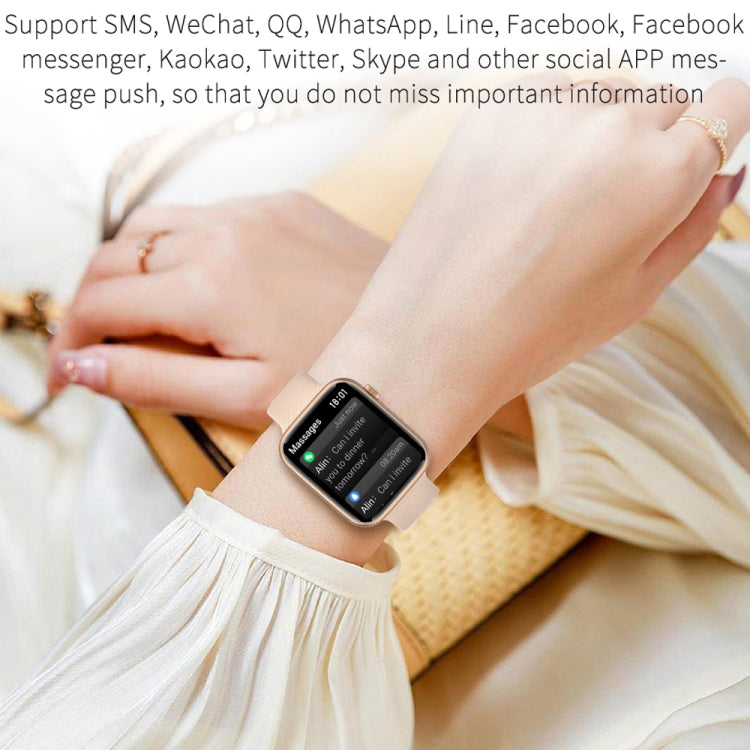 HT15 1,85 pouces bande de silicone IP67 montre intelligente étanche, prise en charge des appels Bluetooth / surveillance du sommeil