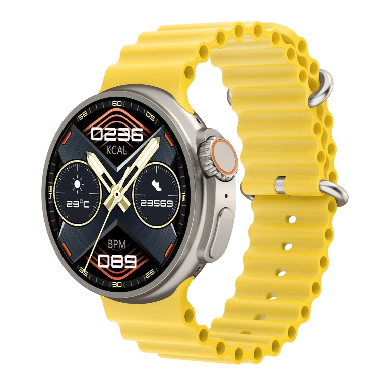 K9 Ultra Pro 1,39 pouces Bande de silicone IP67 Montre intelligente étanche Prise en charge Appel Bluetooth / NFC
