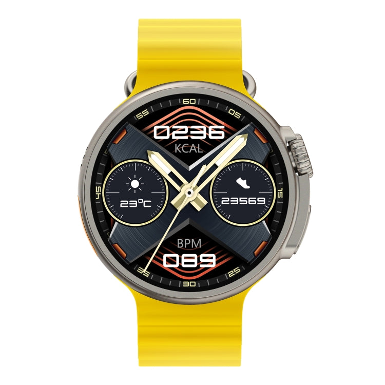 K9 Ultra Pro 1,39 pouces Bande de silicone IP67 Montre intelligente étanche Prise en charge Appel Bluetooth / NFC