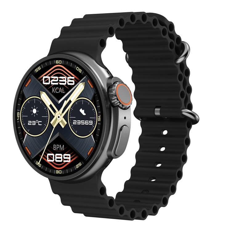 K9 Ultra Pro 1,39 pouces Bande de silicone IP67 Montre intelligente étanche Prise en charge Appel Bluetooth / NFC