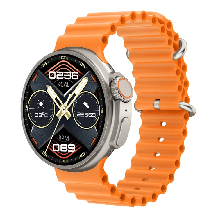 K9 Ultra Pro 1,39 pouces Bande de silicone IP67 Montre intelligente étanche Prise en charge Appel Bluetooth / NFC