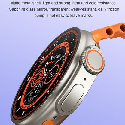 K9 Ultra Pro 1,39 pouces Bande de silicone IP67 Montre intelligente étanche Prise en charge Appel Bluetooth / NFC
