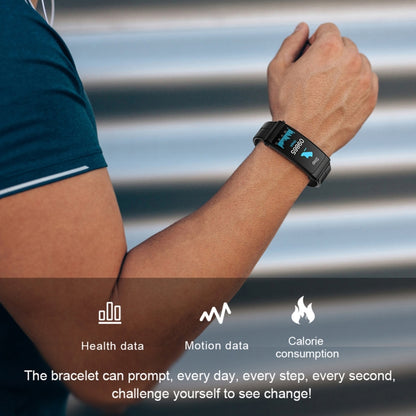 K13 1,14 pouces bande de silicone écouteur détachable montre intelligente prise en charge Bluetooth appel, Silicone Band (Black), Silicone Band (Red), Silicone Band (Black Silver)