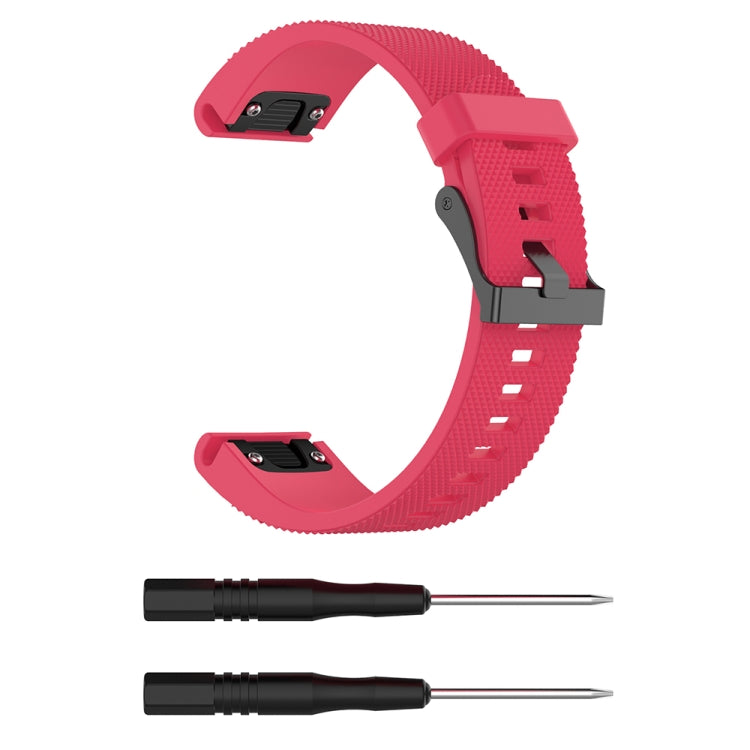 Pour Garmin Fenix 5S (20mm) Bracelet de remplacement en silicone Bracelet de montre