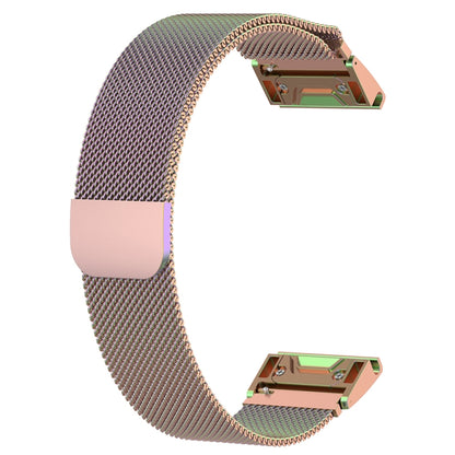 Bracelet de montre milanais de rechange, For Garmin Fenix 5X, For Garmin Fenix 5S