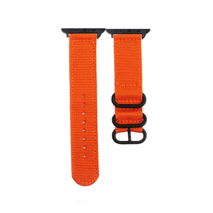Bracelet de montre en toile à boucle noire, For Apple Watch Series 8&7 41mm, For Apple Watch Series 8&7 45mm