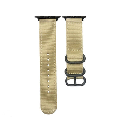 Bracelet de montre en toile à boucle noire, For Apple Watch Series 8&7 41mm, For Apple Watch Series 8&7 45mm