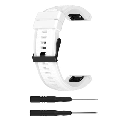 Pour Garmin Fenix 5X (26mm) Fenix3 / Fenix3 HR Bracelet de remplacement en silicone Bracelet de montre