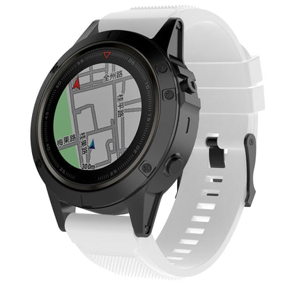 Pour Garmin Fenix 5X (26mm) Fenix3 / Fenix3 HR Bracelet de remplacement en silicone Bracelet de montre