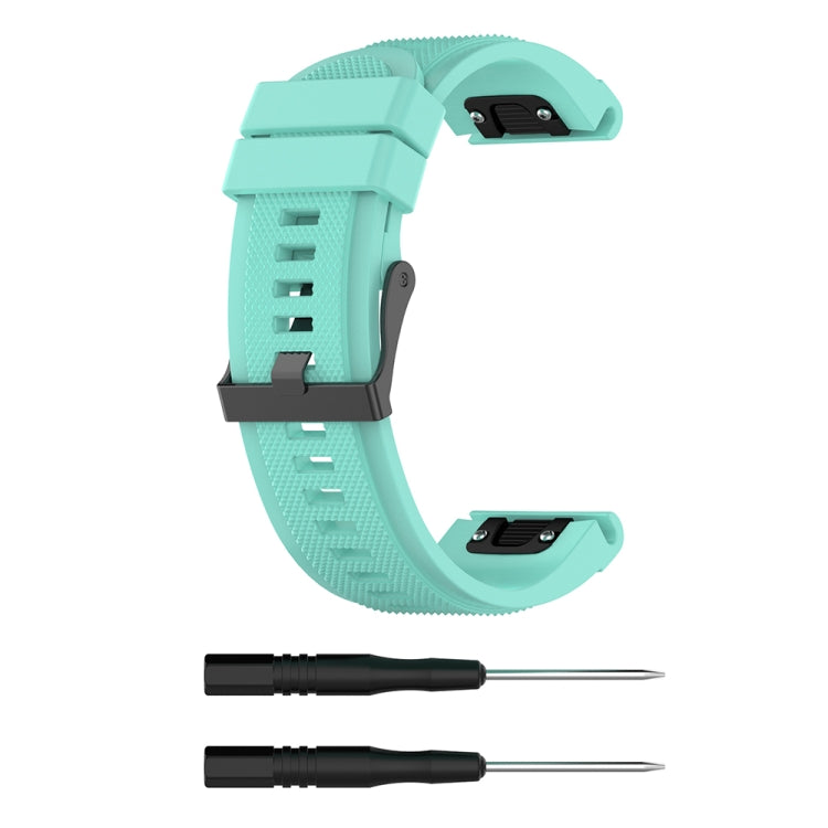 Pour Garmin Fenix 5X (26mm) Fenix3 / Fenix3 HR Bracelet de remplacement en silicone Bracelet de montre