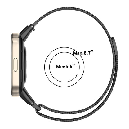 Bracelet de montre en métal milanais, For Xiaomi Redmi Watch 3 / Mi Watch Lite 3
