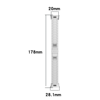 Bracelet de montre en acier et métal à une perle, For Xiaomi Redmi Watch 3 / Mi Watch Lite 3