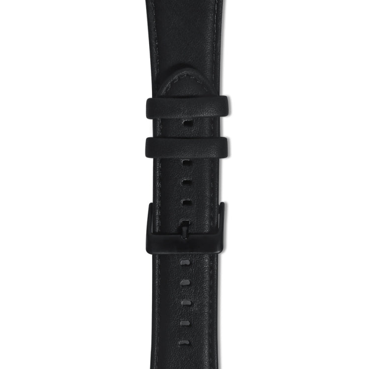 Bracelet de montre en cuir véritable ciré à l'huile, For Pebble Gen 1, For Pebble Time