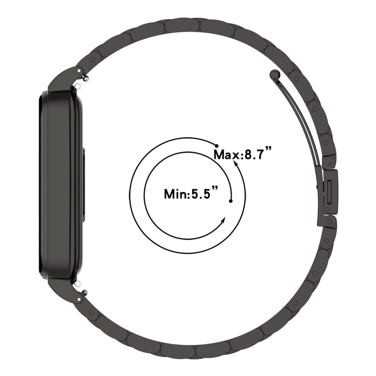 Bracelet de montre en acier à trois perles, For Redmi Band 2