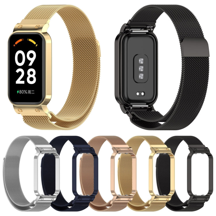 Bracelet de montre en métal Milan 2 en 1, For Redmi Band 2