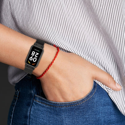 Bracelet de montre en métal Milan 2 en 1, For Redmi Band 2