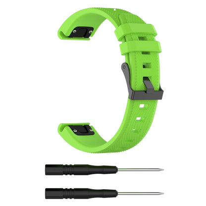 Pour Garmin Fenix5 (22mm) Bracelet de remplacement en silicone Bracelet de montre