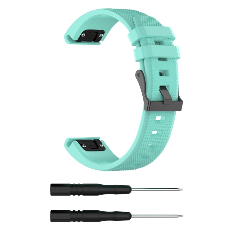 Pour Garmin Fenix5 (22mm) Bracelet de remplacement en silicone Bracelet de montre